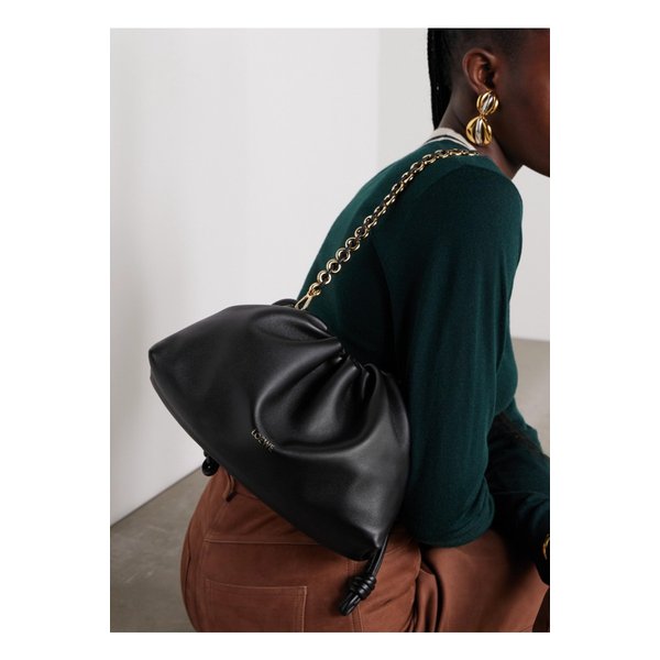 플라멩코 가죽 클러치 블랙 1647597325781267