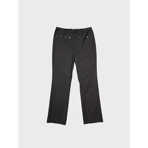 24F 4BUTTON SEMI FLARED PANTS