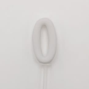 숫자초 0번 10개 숫자모양초 이벤트초기념일초 pvc개별포장