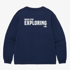 NT7TQ07U 키즈 익스플로어 롱슬리브 라운드티 KS EXPLORE L/S R/TEE