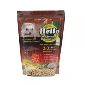 Hello 내츄럴펠렛 프리미엄 고슴도치사료 900g