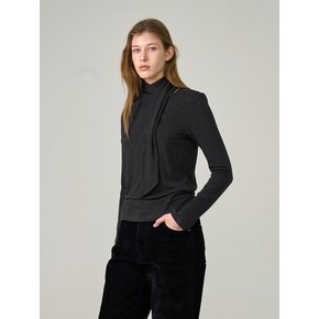 Slit Tie T-Shirt