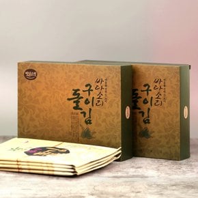 프리미엄 곱창돌김 올리브유 구이김 선물세트 (전장4매x10봉) / 쇼핑백동봉