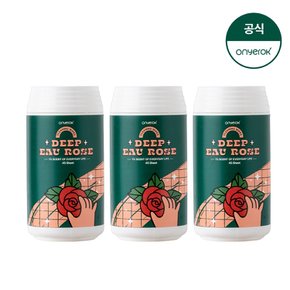온예록 올인원 청소 세정 롤티슈 45매 3개 딥오로즈