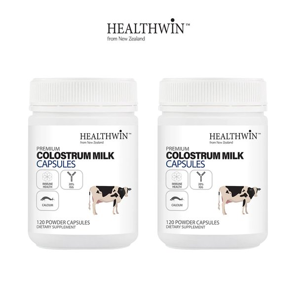 뉴질랜드 초유 500mg 120정x2통