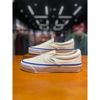 반스 [시흥점] 남녀공용 스니커즈 슬립온 리이슈 98 LX (화이트)(VN000CSEOFW)