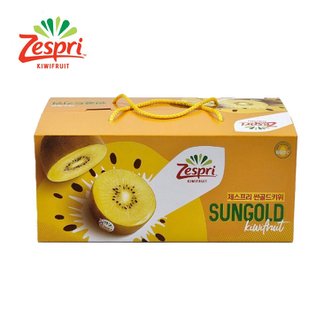 제스프리 썬 골드키위 2단 선물세트 슈퍼점보과 3.1kg (20입)