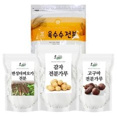 전분가루 모음 감자전분 옥수수전분 타피오카전분 고구마전분 찹쌀가루 감자가루 녹두가루 베이킹재료