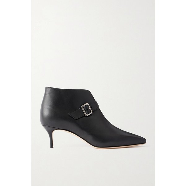 멘디오라 50 버클 가죽 앵클 부츠 46376663162937196