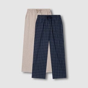 25F/W 여 코튼 파자마 팬츠 2매  J205902020
