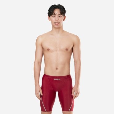 배럴 맨 에센셜 4부 재머 수영복 레드 (B5SMSMS101RED)