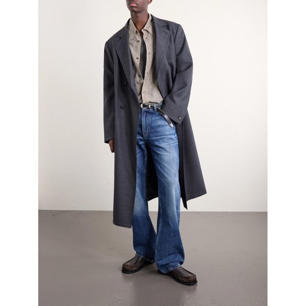 아워레가시 플라우 체크 코튼 실크 블렌드 셔츠 46376663162960892