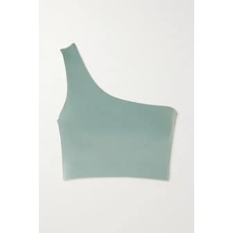 Girlfriend Collective 걸프렌드 콜렉티브 넷 서스테인 원숄더 스트레치 스포츠 브라 24772899113549887