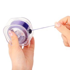 클리어큐브 칼라 우레탄줄 (코발트블루) 0.7mm 80미터