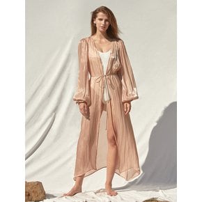 Isabel Rose-gold Robe