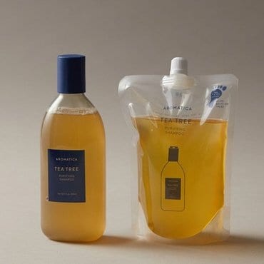 아로마티카 티트리 퓨리파잉 샴푸 400ml+리필500ml