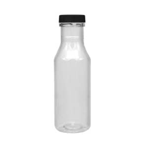 PET-원형쥬스병430ml(1개입) 페트병 투명용기 플라스틱병