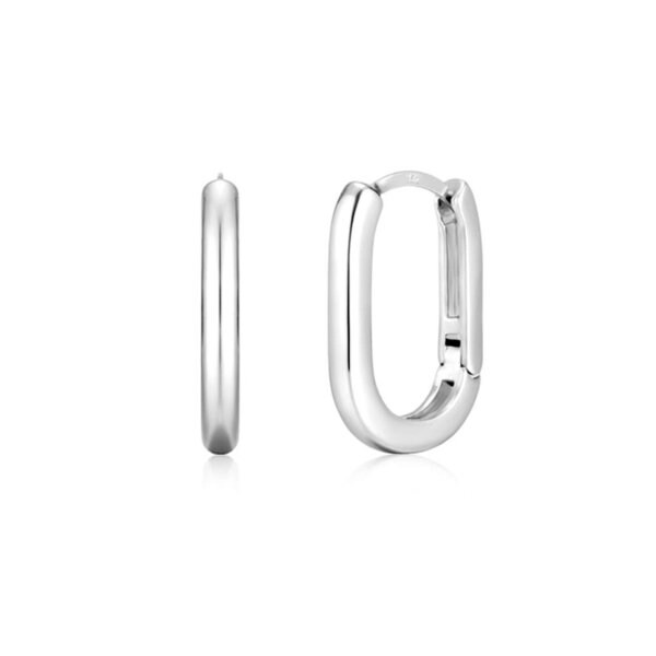 14K GF 슬림U 링 귀걸이 ELGPEE488