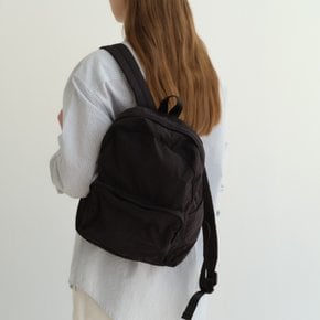 Mini root nylon backpack Black