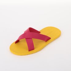 MC02 Cross, Yellow-Hot pink