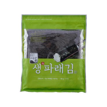  생 파래김 (30매/40g)