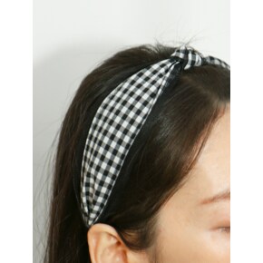 Check Pattern Head-Band Ia136