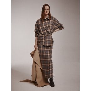 JAPANESE COTTON TWO WAY CHECK SHIRT