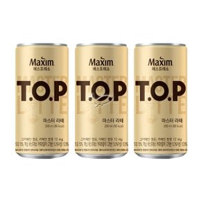 맥심TOP 마스터라떼 200ml/ 10캔