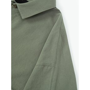 Shadow stripe shirt (olive drab)