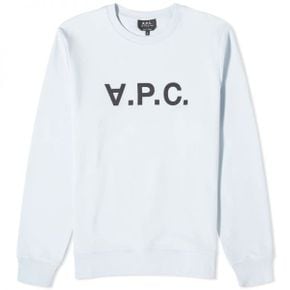 A.P.C. 아페쎄 VPC 로고 크루 스웨트 - 라이트 블루 COFAX-H27378-IAB