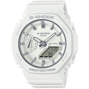 카시오 CASIO G-SHOCK 옥타곤 디자인 GMA-S2100-7A 남성 여성 매트 화이트