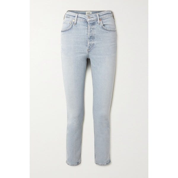 졸린 하이 라이즈 스트레이트  진 라이트 데님 45666037504967918