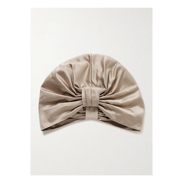 제니퍼 베어 사샤 개더 더치스 새틴 헤어 랩 토프 1647597352389850