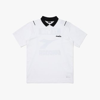 디아도라 [공식스토어] 테니스 메쉬 믹스 반팔 카라티셔츠 OFF WHITE (D3121TTS41OWH)