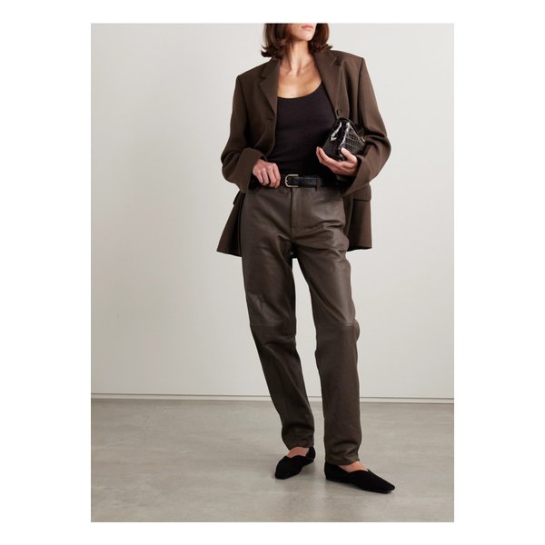 울 혼방 탱크 다크 브라운 1647597343135076