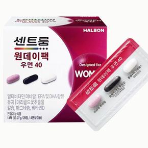 원데이팩 우먼 40 30일팩 1박스 비타민 오메가 칼슘 마그네슘 미네랄 D