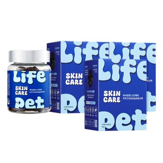 Lifepet 라이프펫 강아지 피부영양제 스킨케어 90g 3박스