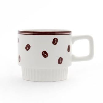  러빙홈 편리한 머그컵(320ml) 커피잔 카페머그잔 도자기컵