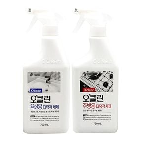 오클린 다목적 세제750ml 욕실용 주방용 청소세제