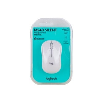 Logitech 로지텍 블루투스  마우스 M240(화이트)