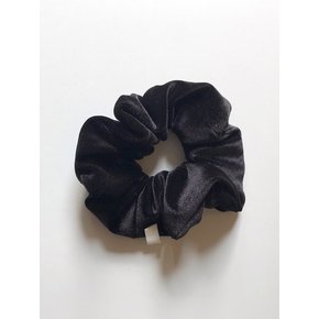 Vintage Velvet Volume Scrunchie[Black] 빈티지 벨벳 볼륨 스크런치