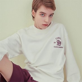 LOGO SWEATSHIRT IVORY