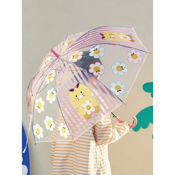 위글위글X카카오프렌즈 투명우산_춘식이