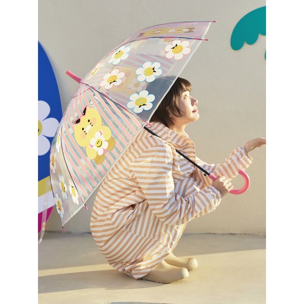 위글위글X카카오프렌즈 투명우산_춘식이