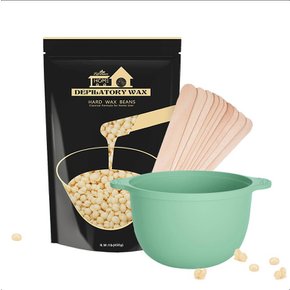 라이프스탠스 대용량  셀프왁싱 키트 스타터킷 450g 아이보리