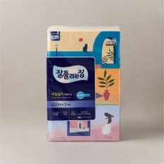  잘풀리는집 리얼실키 미용티슈 250매*3입