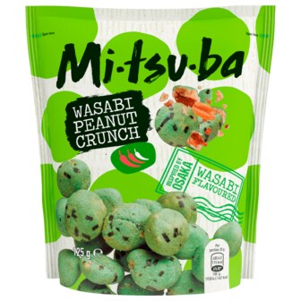  미츠바 Mitsuba 와사비 땅콩 크런치 스낵 125g