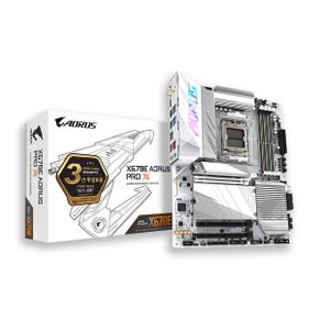 기가바이트 X670E AORUS PRO X 메인보드 제이씨현