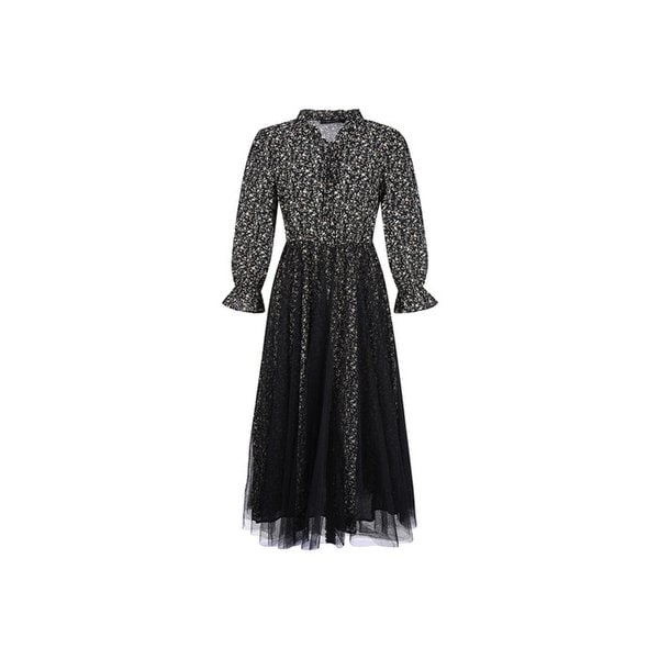 플라워 쉬폰 롱 원피스_DW5SO302