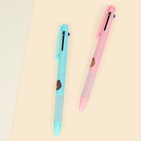 [라인프렌즈]소프트 3색 볼펜